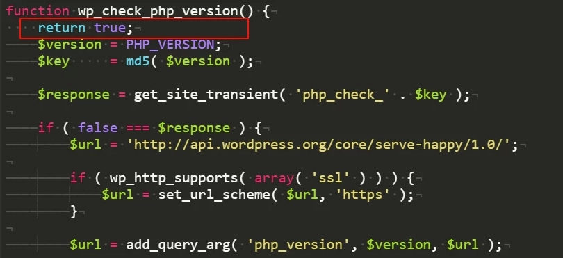解决 WordPress 后台仪表盘慢问题 禁止检测浏览器与php版本更新-倾慕云小窝